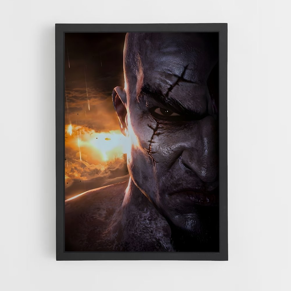 Poster La Colère d'Atreus – affiche God of War (vue 2)